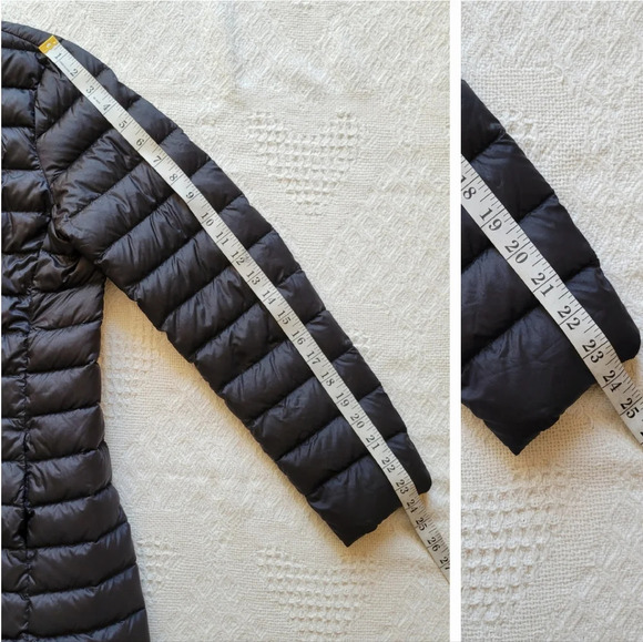 Wilfred by Aritzia Elle  Puffer Packable Mid-length Button Up Down Coat - Picture 8 of 12